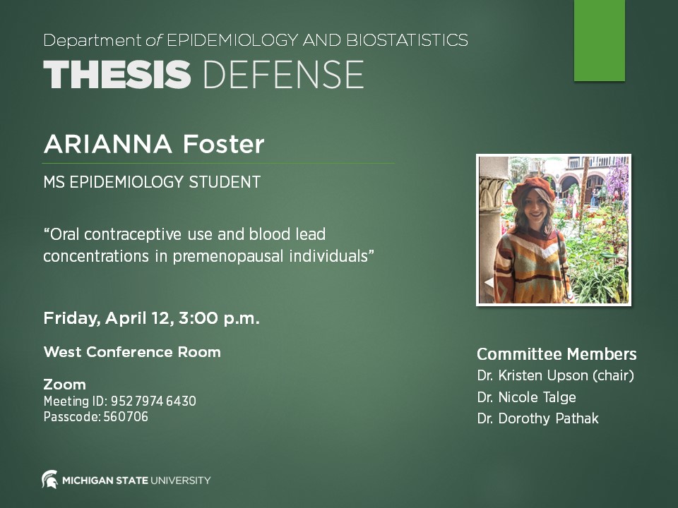 Thesis defense